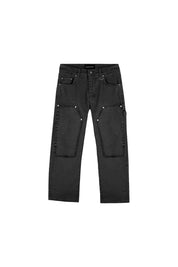 Work Denim Pants “DYSTOPIA” Black