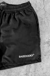 Swim Short "BEACH" Logo Black 