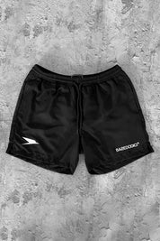 Swim Short "BEACH" Logo Black 