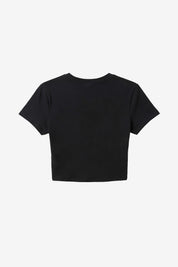 Baby Tee "SANTA" Blonde Black