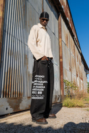Bigall Denim “NEW MONEY” Worldwide Black Raw