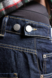 "RUDEBOY LDN" Bigall Denim Blue Raw