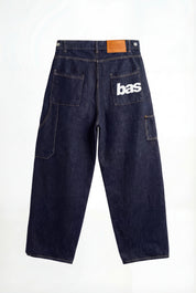 "RUDEBOY LDN" Work Denim Blue Raw