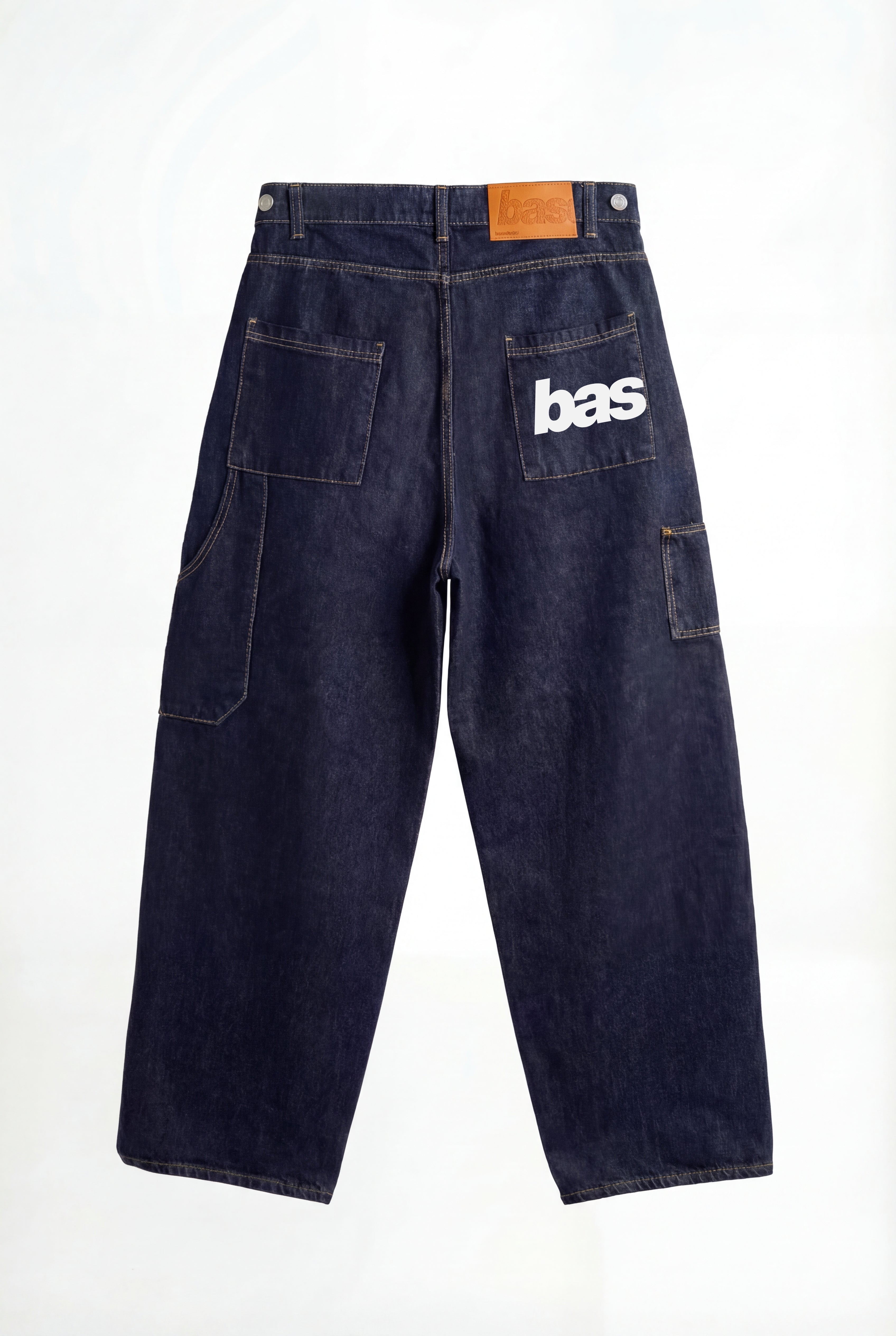 "RUDEBOY LDN" Work Denim Blue Raw