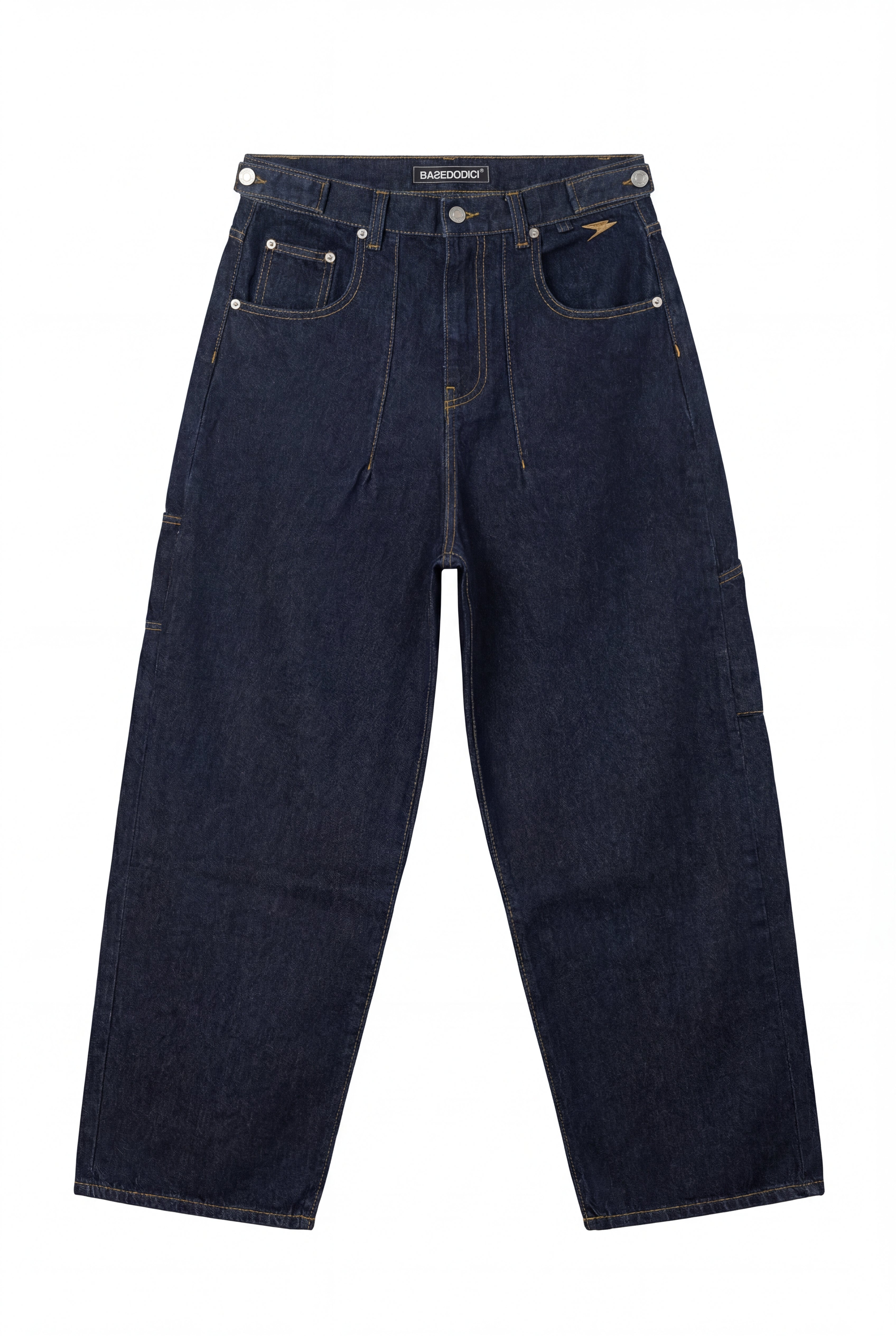 "RUDEBOY LDN" Work Denim Blue Raw