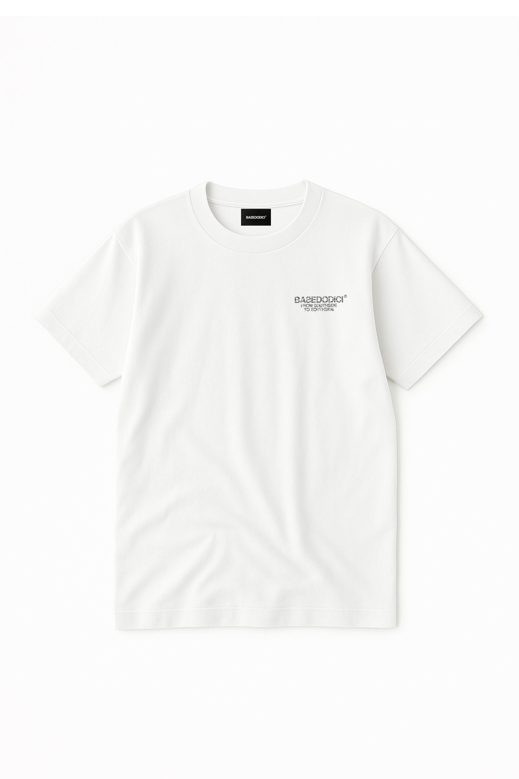 Dress Tee “AMMO” Glitter White