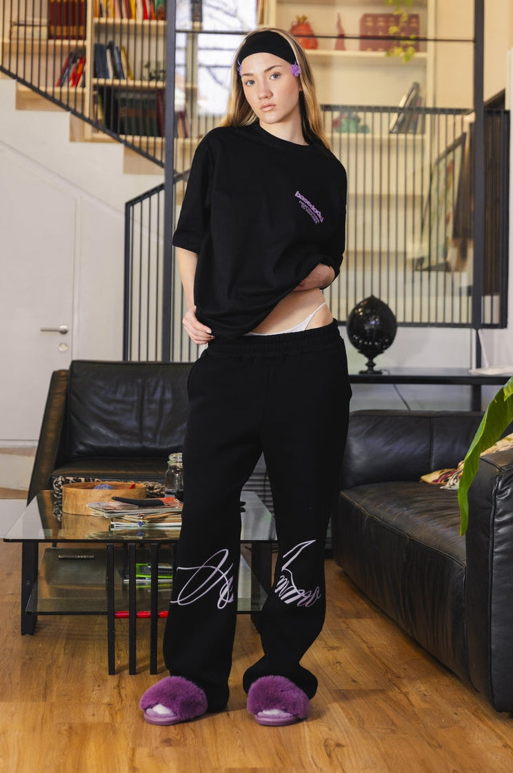 T-Shirt "AMMO" CHI'T'SAP Black/FurryPink