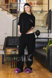 T-Shirt "AMMO" CHI'T'SAP Black/FurryPink