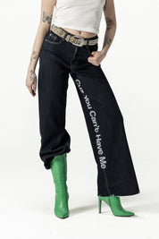 Bigall Denim "SANTA" CuzYouCan't Dark Blue/Glitter