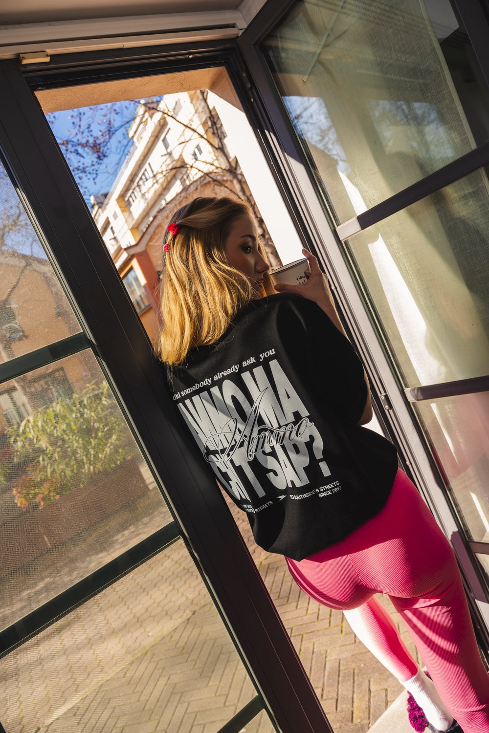 Longsleeve "AMMO" CHI'T'SAP Black/BasicScript