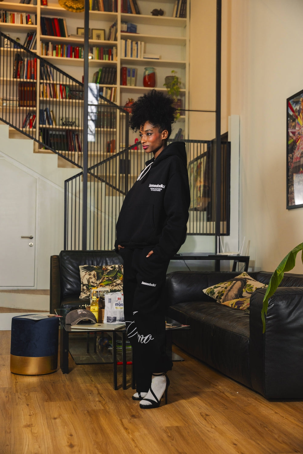 Hoodie "AMMO" CHI'T'SAP Black/BasicScript