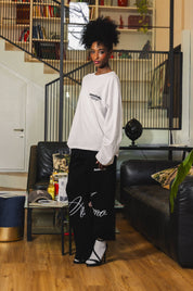 Longsleeve "AMMO" CHI'T'SAP White/BasicScript