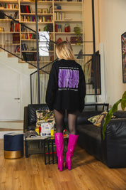 Longsleeve "AMMO" CHI'T'SAP Black/FurryPink