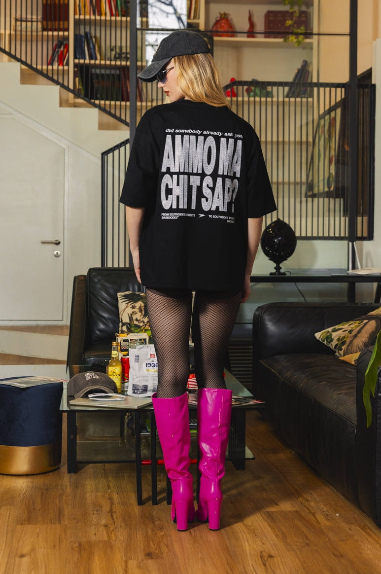 T-Shirt "AMMO" CHI'T'SAP Black/Grillz
