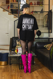 T-Shirt "AMMO" CHI'T'SAP Black/Grillz