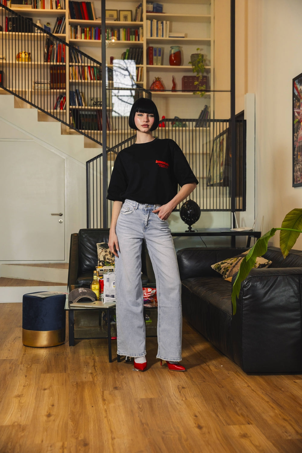 Bigall Denim "AMMO" CHI'T'SAP Light Blue/Gloss