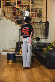 Bigall Denim "AMMO" CHI'T'SAP Light Blue/Gloss