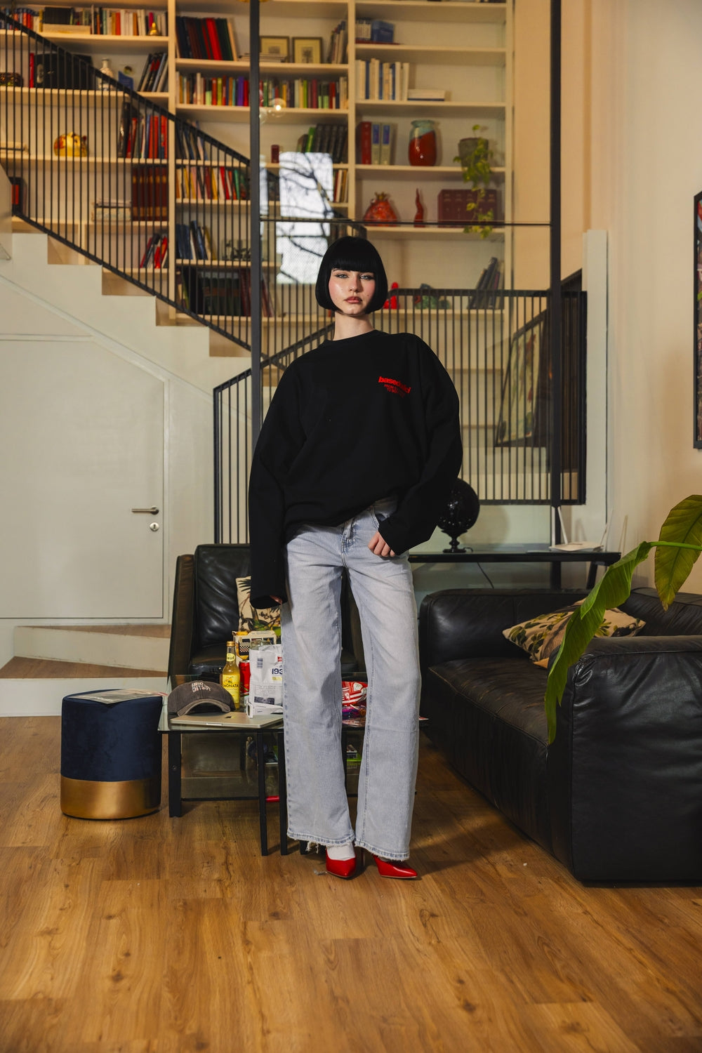 Longsleeve "AMMO" CHI'T'SAP Black/Gloss