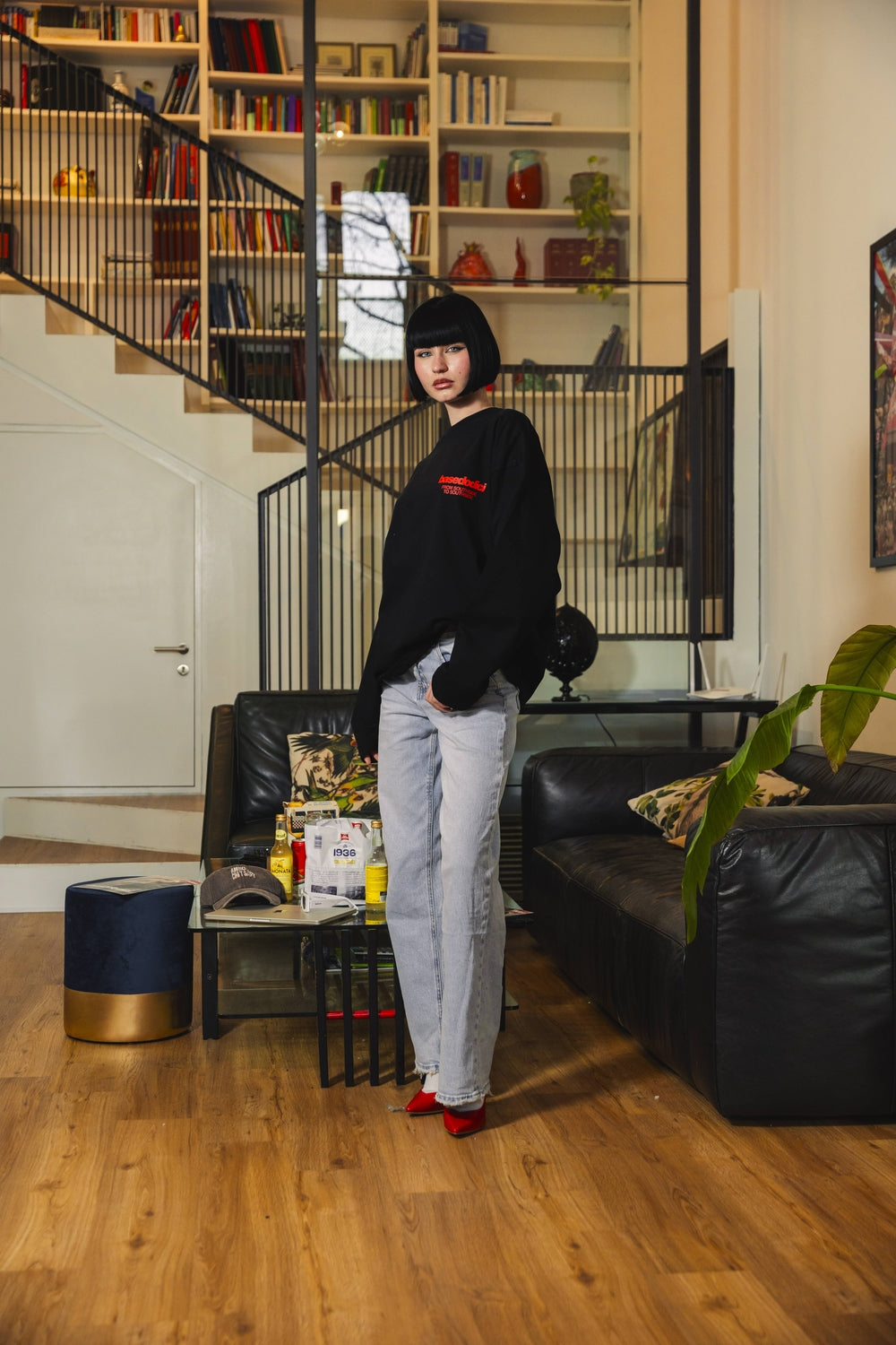 Longsleeve "AMMO" CHI'T'SAP Black/Gloss