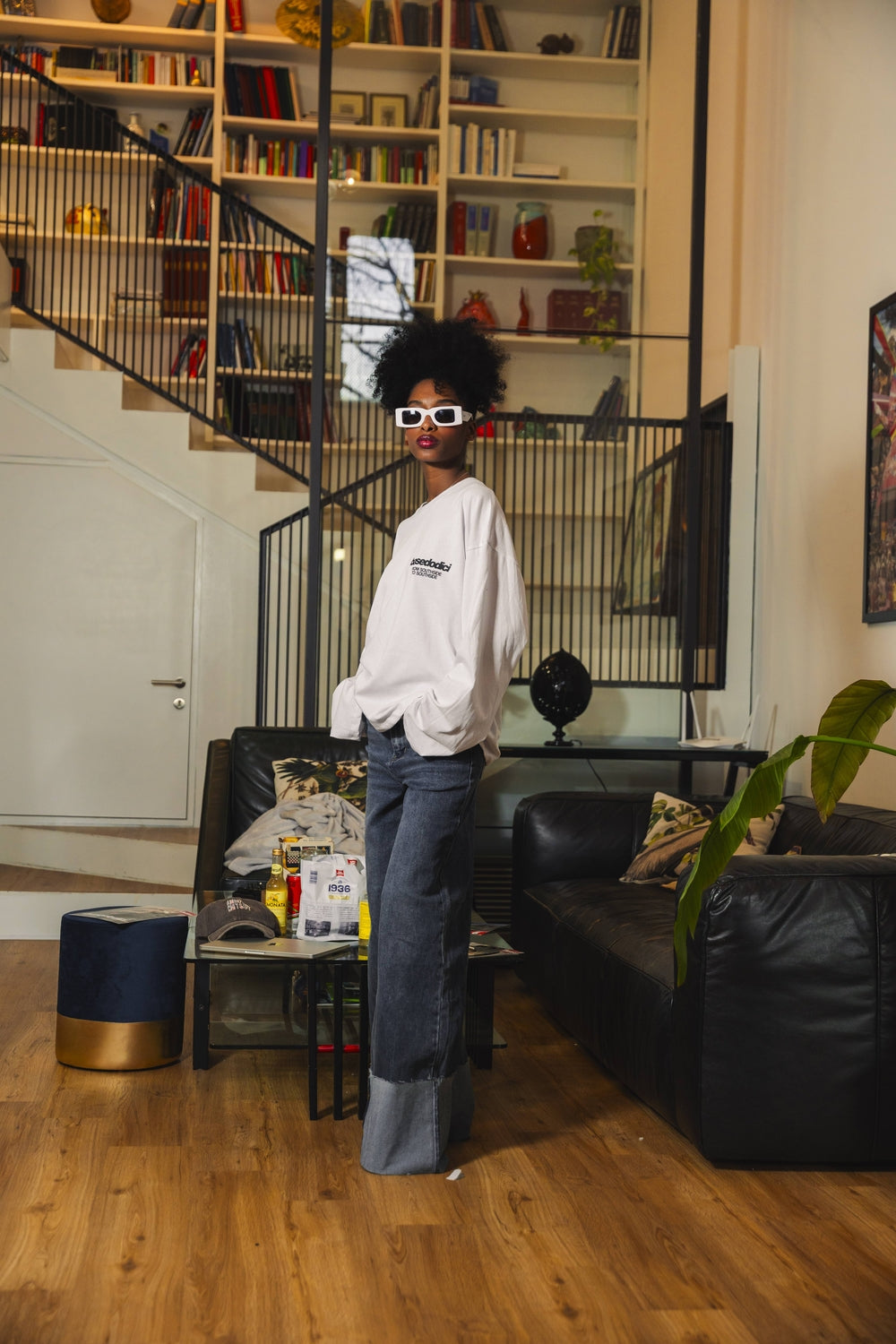 Longsleeve "AMMO" CHI'T'SAP White/Grillz