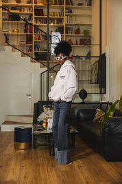 Hoodie "AMMO" CHI'T'SAP White/AnimalierPurple