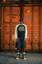Longsleeve "LAST DELIVERY" University Black/White