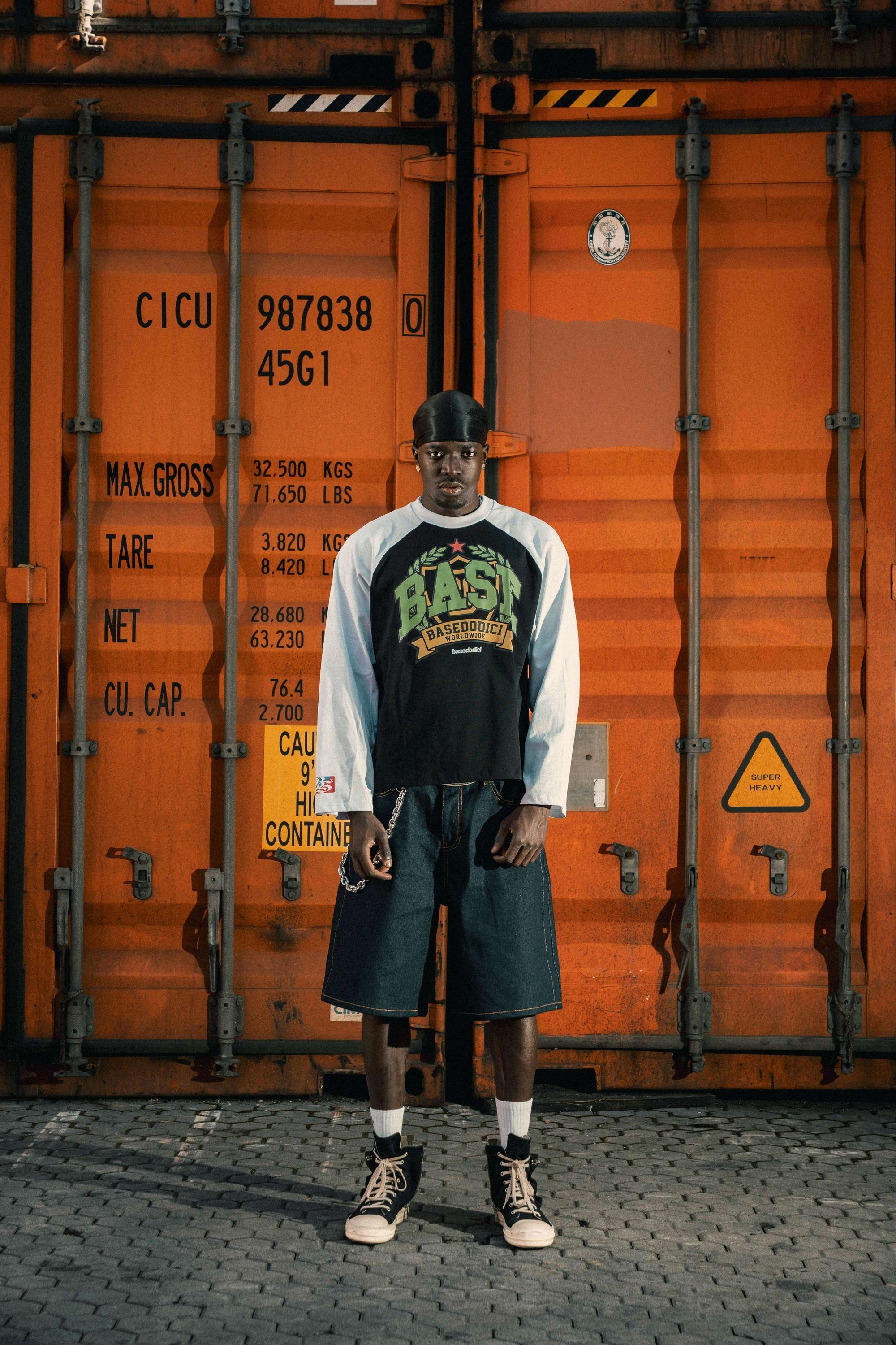 Longsleeve "LAST DELIVERY" University Black/White