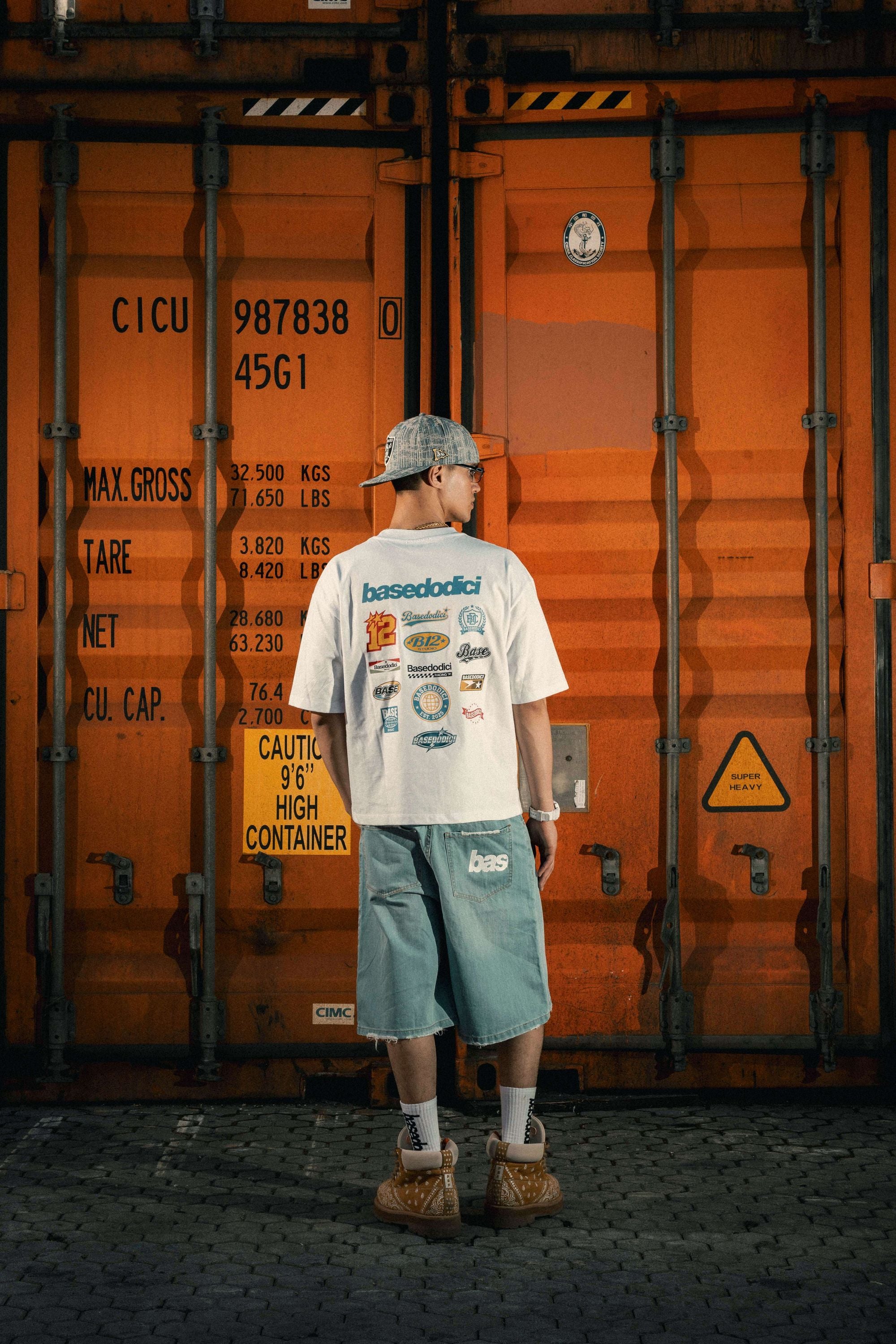 T-Shirt "LAST DELIVERY" BackLogos White