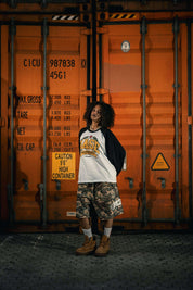 Longsleeve "LAST DELIVERY" University White/Black