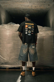 T-Shirt "LAST DELIVERY" BackLogos Black