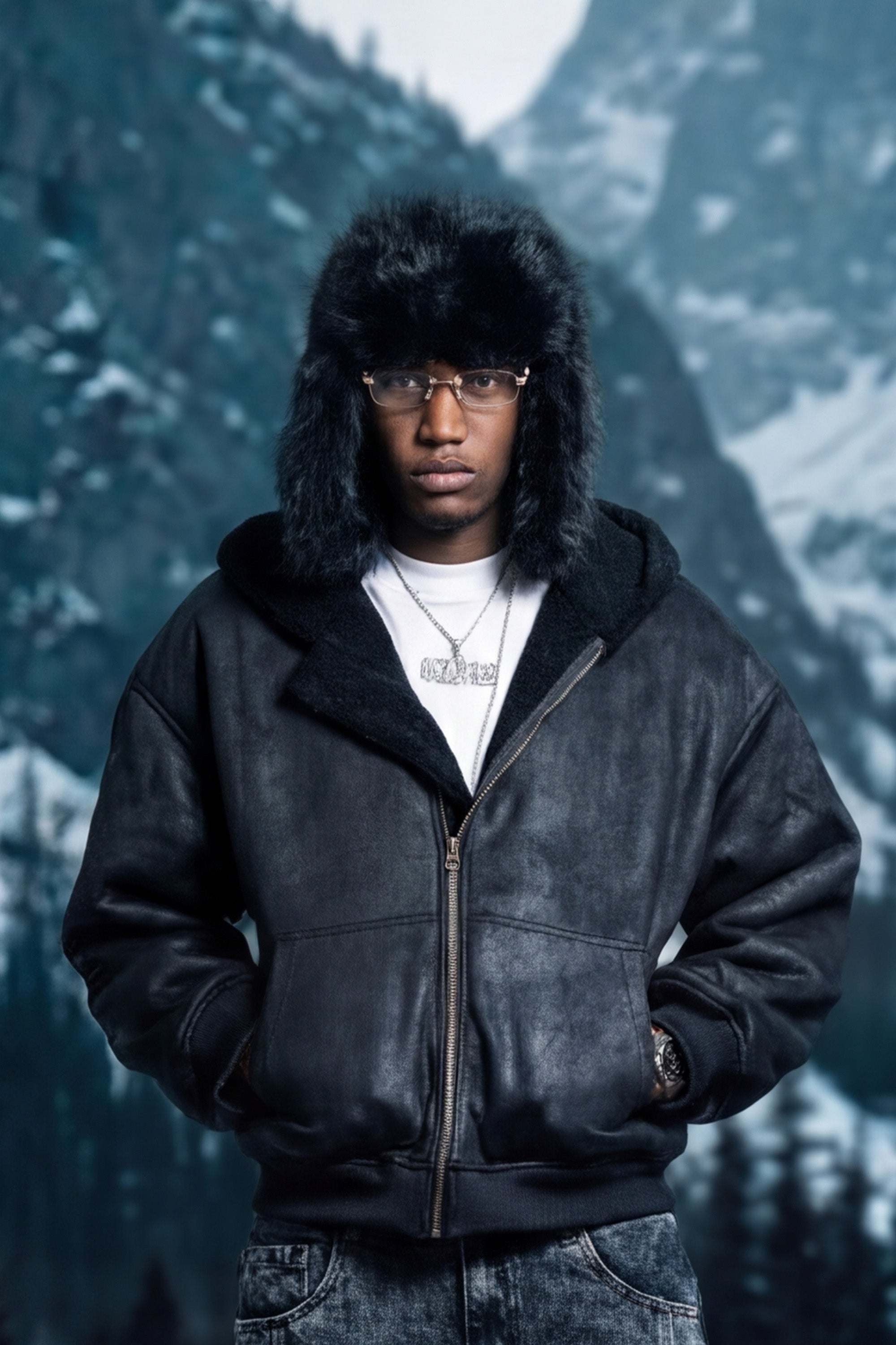 Montone Jacket "DIRTY XMAS" Black