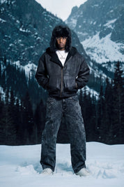 Montone Jacket "DIRTY XMAS" Black