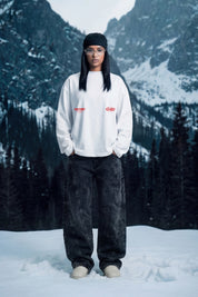 Line Cross Denim "DIRTY XMAS" Stone Washed