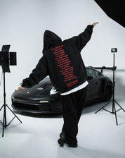 Hoodie "COMFY" FCK Black/Red