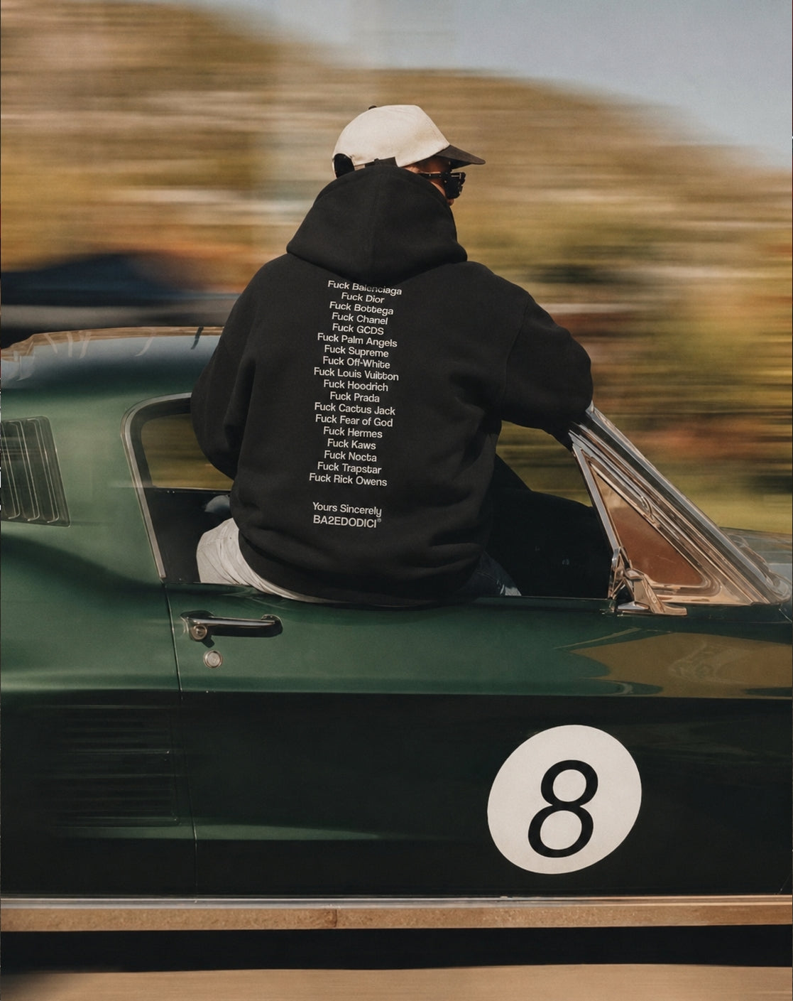 Hoodie "COMFY" FCK Black