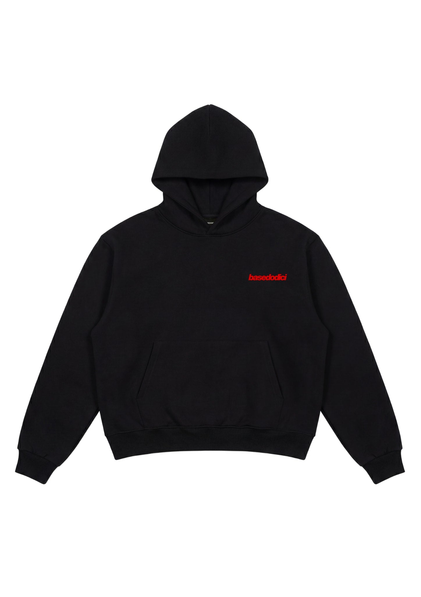Hoodie "COMFY" FCK Black/Red
