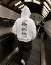 Hoodie "COMFY" FCK White