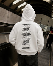 Hoodie "COMFY" FCK White