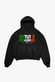 Hoodie "SAMURAIJAYxBASEDODICI" TuttoSbagliato Black/ITA