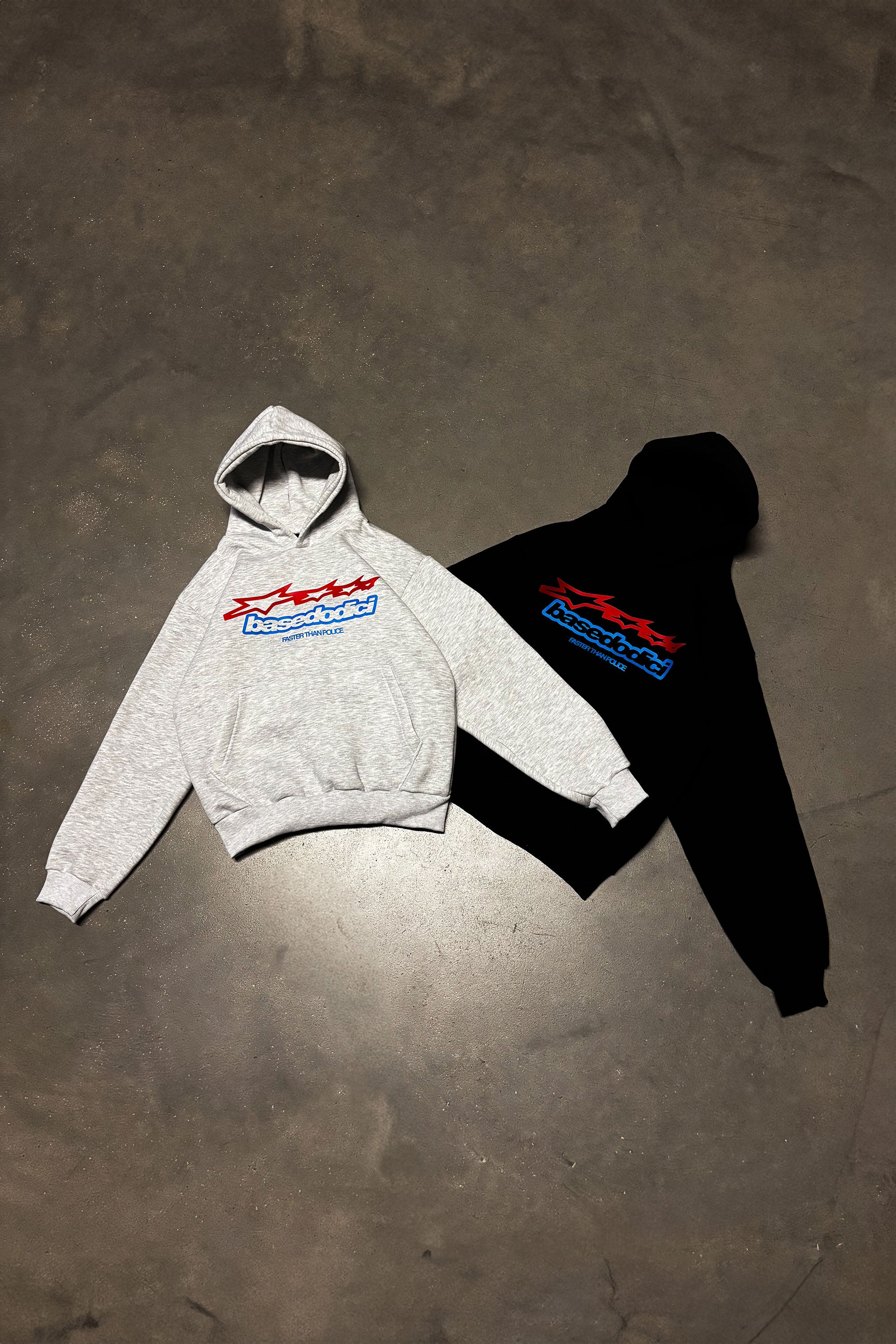 Hoodie "2FAST" FasterThan Black/Multi