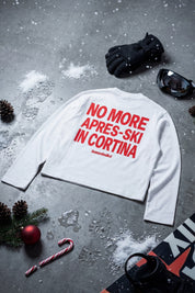 Longsleeve "DIRTY XMAS" No More Apres-Ski White