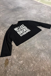 Longsleeve "CRUEL SEASON" Broke Black