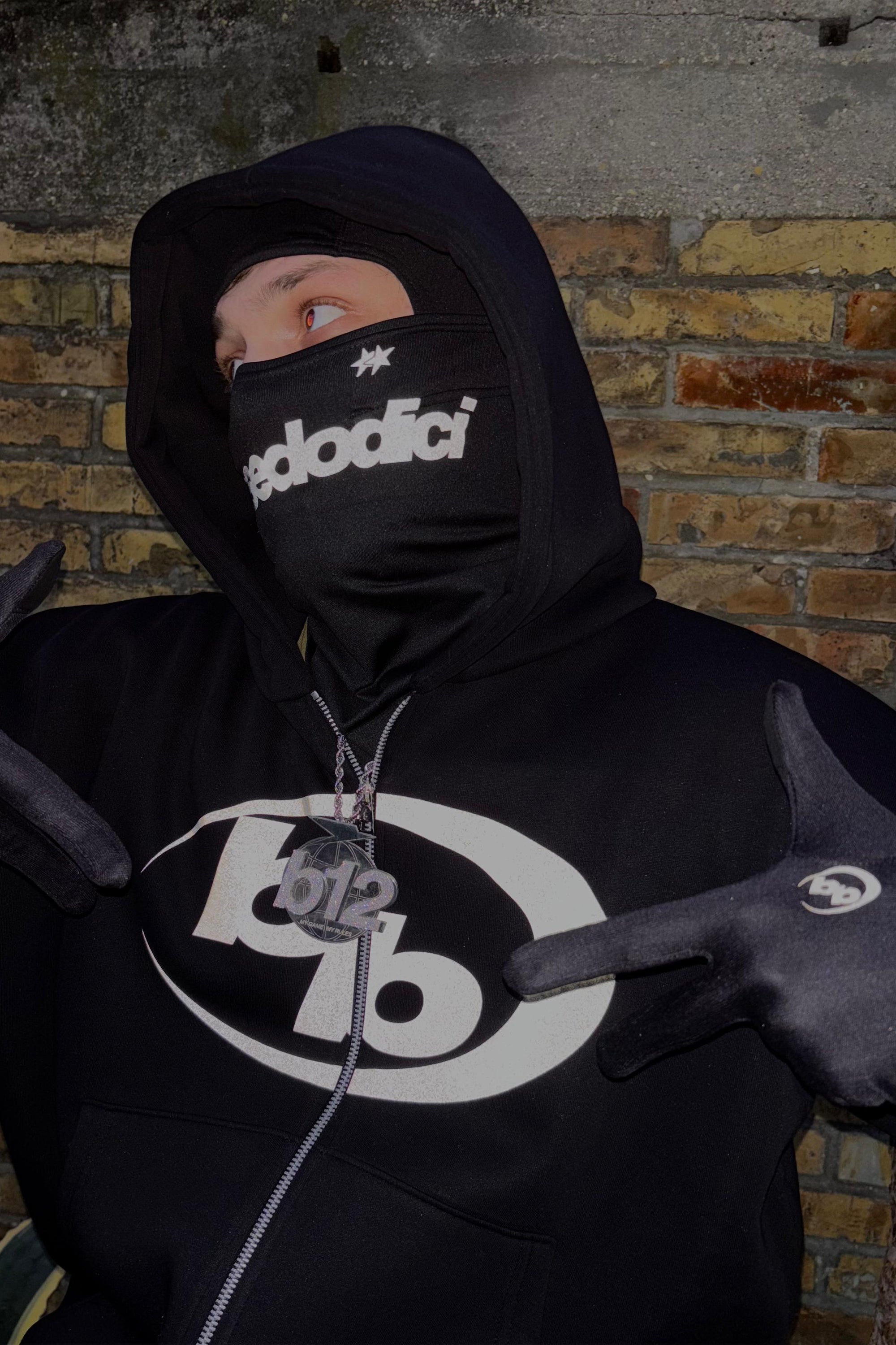 SkiMask “BADINFLUENCE” Black