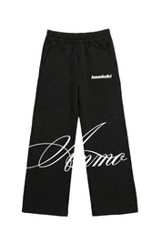 Fleece Pants "AMMO" CHI'T'SAP Black/ScriptWhite