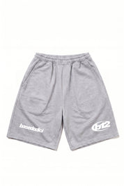 Fleece Jorts "SUMMER CLUB" BASE Grey