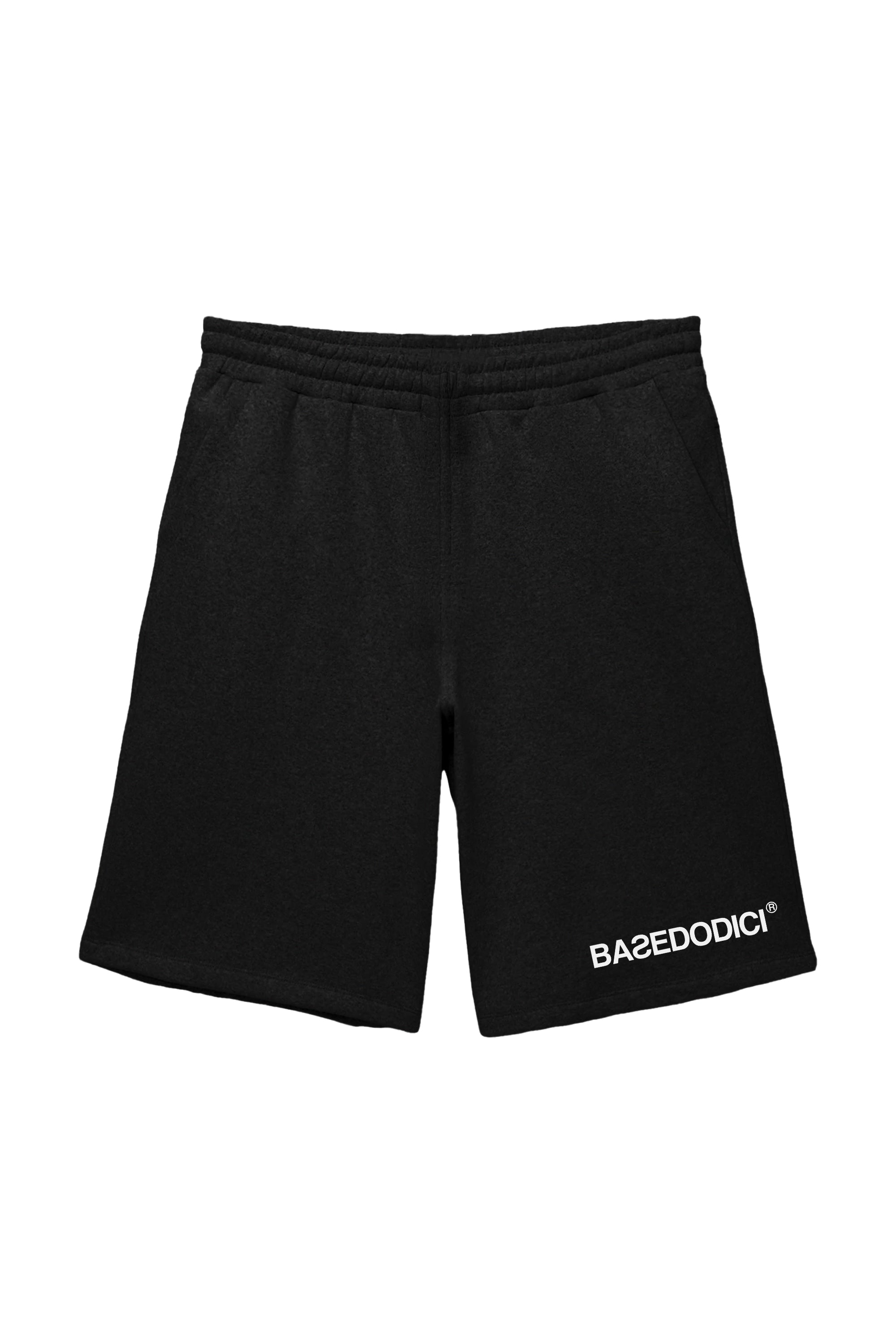 Fleece Short "FOMO" Black