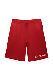 Fleece Short "FOMO" Red
