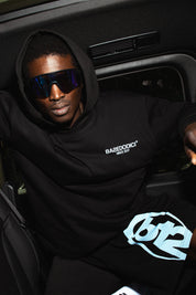 Fleece Short “CRUEL SEASON” Black/Blue