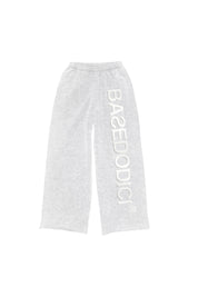 Fleece Pants “DE LA RUE À LA RUE” Grey 