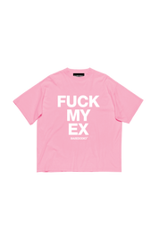 “FLASHCAPSULE” FCK'MY'EX Pink T-Shirt